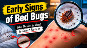early signs of bed bugs
