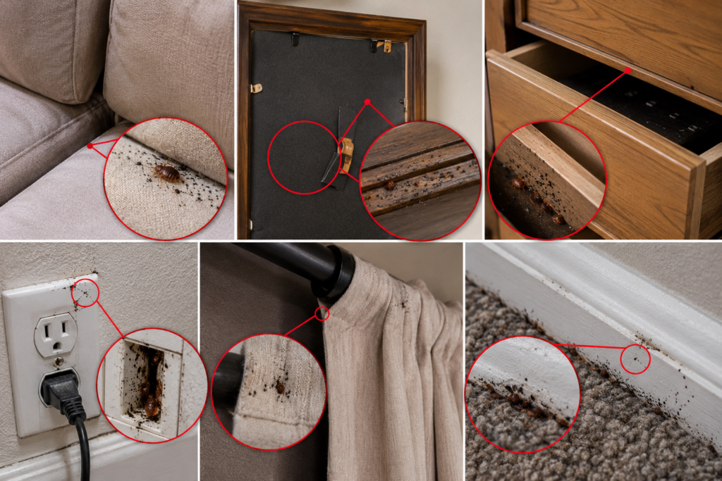 Bed Bugs Hide