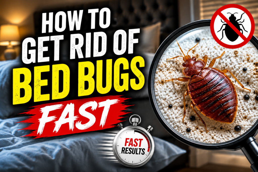 How to Get Rid of Bed Bugs Fast