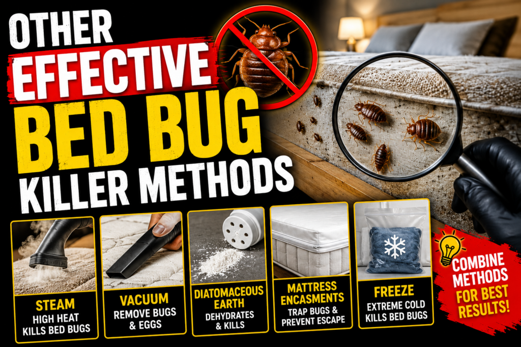 Other Effective Bed Bug Killer Methods