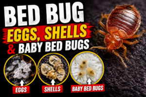 Bed Bug Eggs, Shells & Baby Bed Bugs